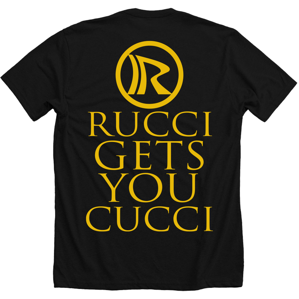 rucci blac t-shirt back